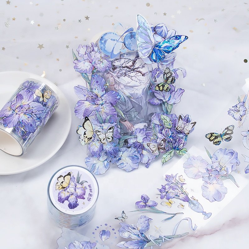 Customized make your design washi tape stickers set diary stationery supplies pet tape