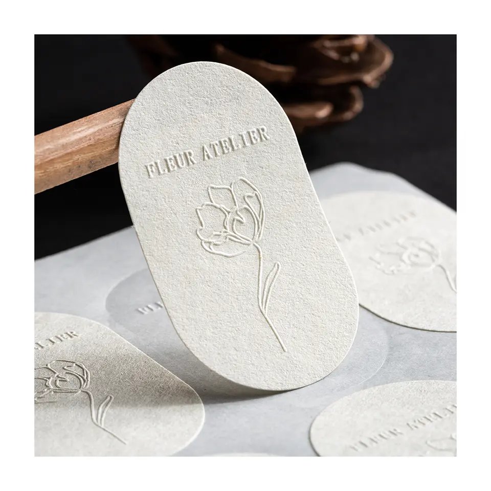 custom print sticker embossed label matte sticker bump sticker custom pure white steel logo production branding