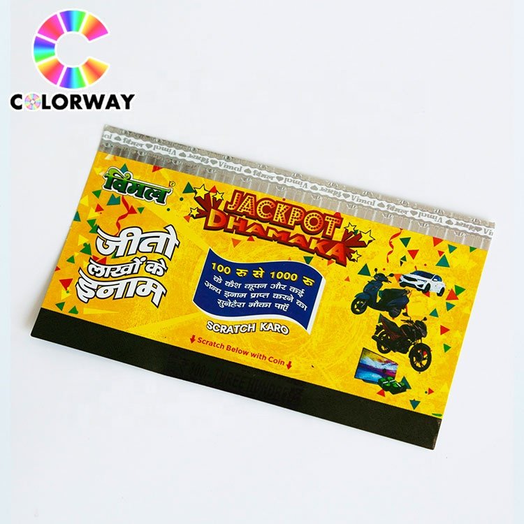 Anticouterfeiting label sticker, printing security antifake coupon ticket Voucher