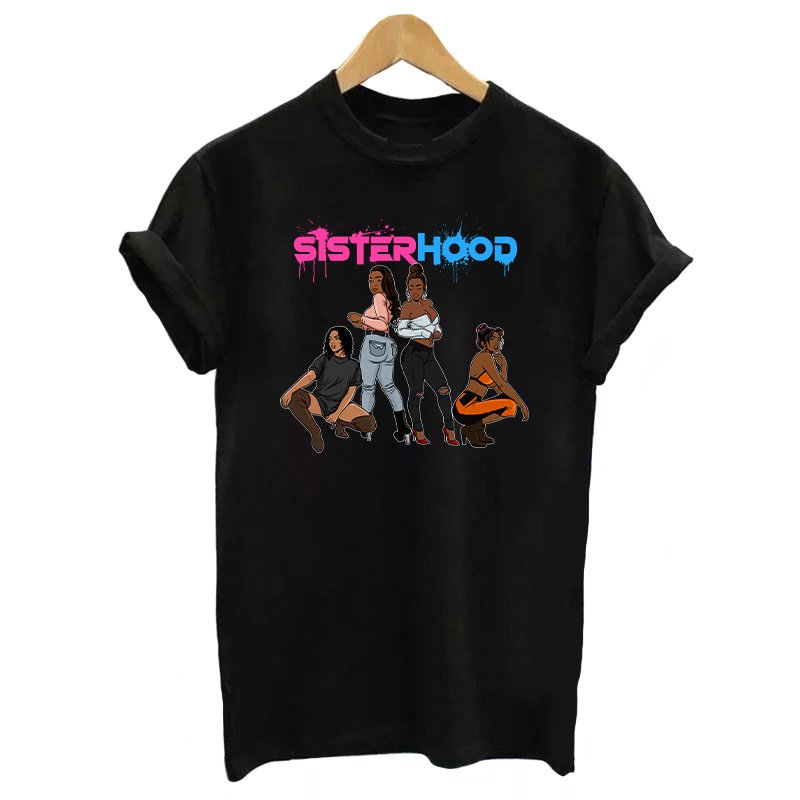 Moq 5Pcs Sisterhood Vinyl Stickers For T-Shirt Heat Transfer Printing Sticker For Garment