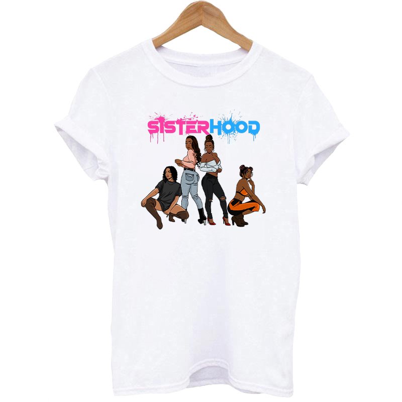 Moq 5Pcs Sisterhood Vinyl Stickers For T-Shirt Heat Transfer Printing Sticker For Garment