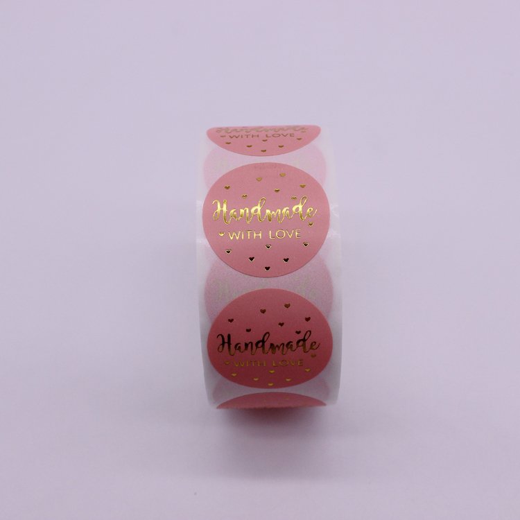 Vynal Rose Gold Vinyl PVC Print Thick Ice Cream Cup Paper Bopp Silver Met HS Code Own Logo Luxury Label Sticker In Plastic
