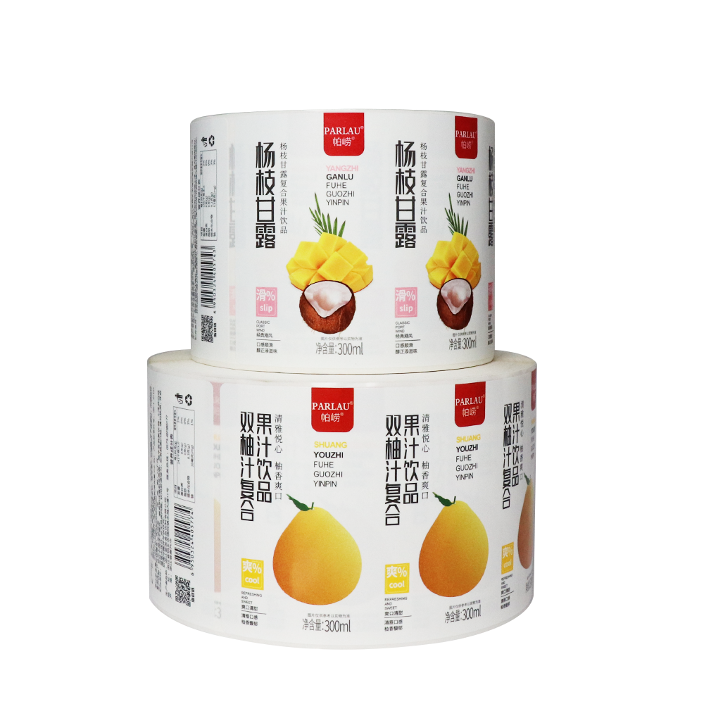 high quality auto labellingfood grade labels Nut sticker food label finish roll sticker strong adhesive label food sticker