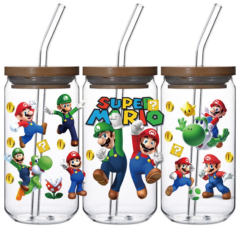 Custom printing uv dtf cup wrap transfer stickers transfer stickers for packaging uv dtf transfer sticker for glass cups