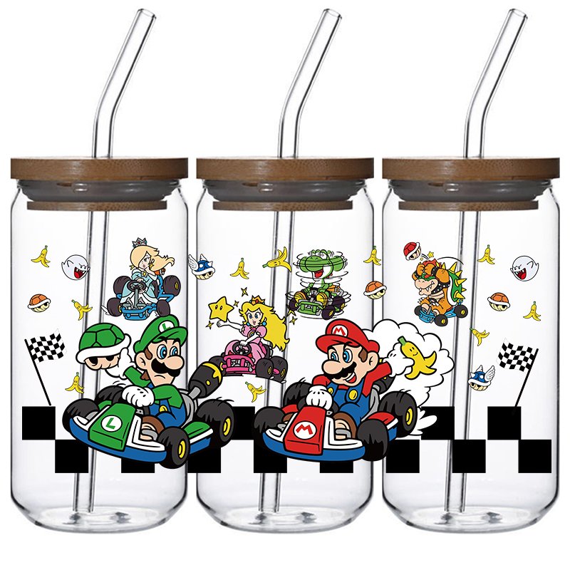 Custom printing uv dtf cup wrap transfer stickers transfer stickers for packaging uv dtf transfer sticker for glass cups