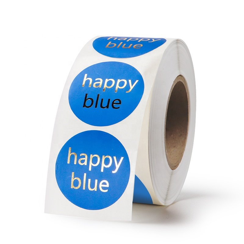 Custom printing self-adhesive label stickers sheet waterproof vinyl logo stickers roll decal stickers maker