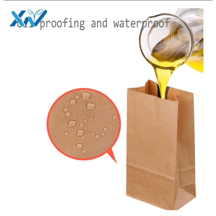 Eco-friendly Retail SOS flat bottom Clothing Shopping kraft Paper Bag with no handle take away for packing