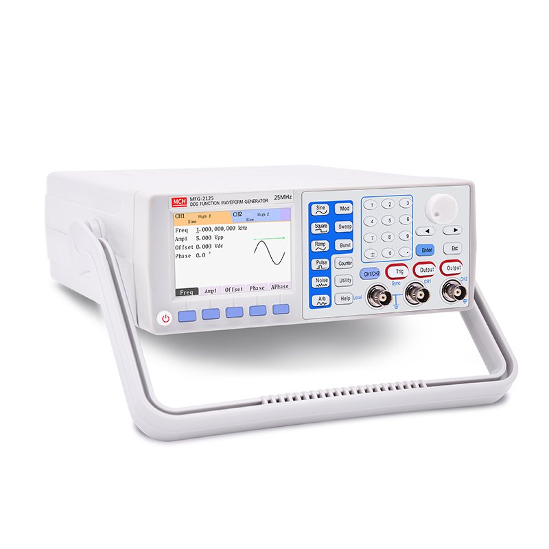 Multifunctional 100MHz 2 Channels MFG-2125 Function Arbitrary Waveform Generator for engineers
