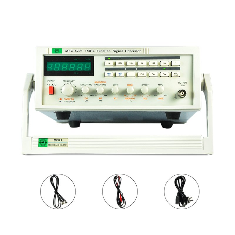 Multifunctional 100MHz 2 Channels MFG-2125 Function Arbitrary Waveform Generator for engineers