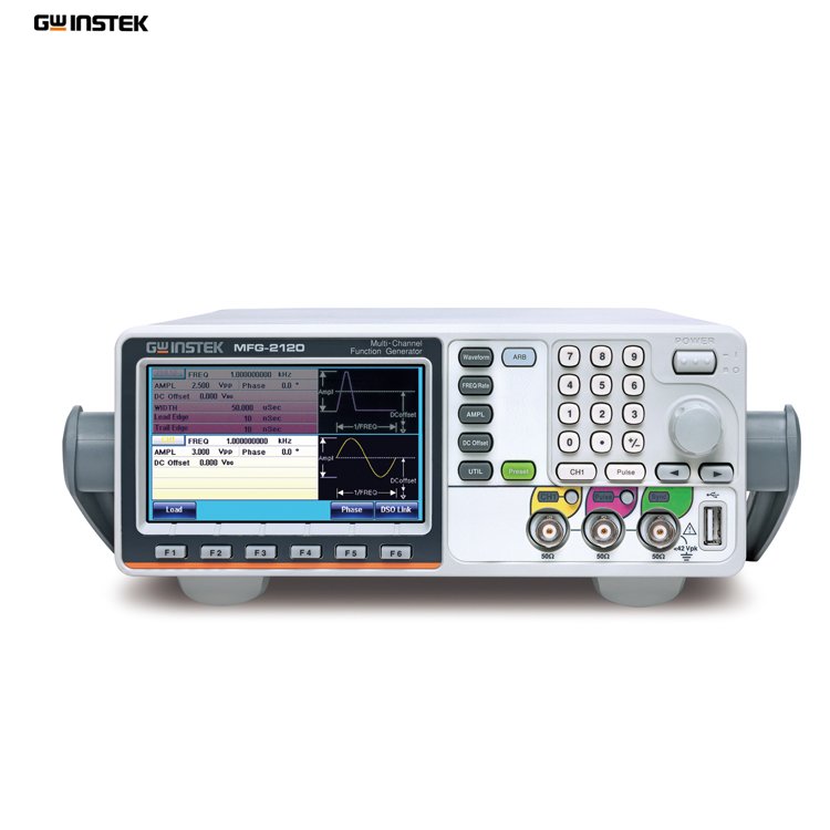 Gwinstek AFG-2225 25MHz Basic dual-channel arbitrary wave signal source RF cable Signal generator