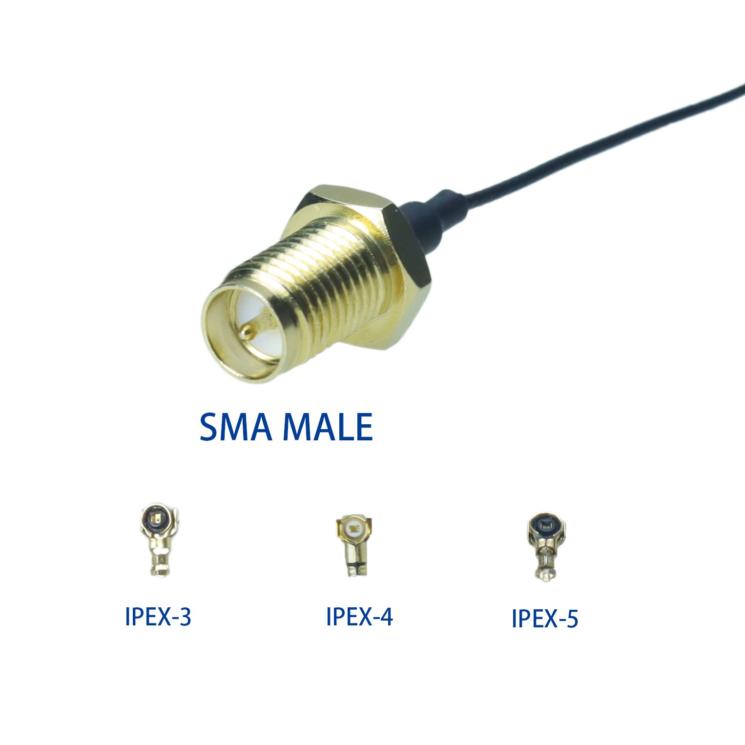 TV Antenna Ipex to SMA Male RF081 Communication Extension Line, Stable Signal Reception Second Hand Lens 55mm F1. 8 ROHS 0-6ghz
