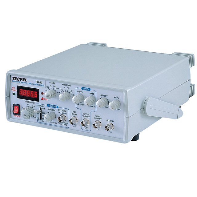 TECPEL FG-32 3 MHz Function Generator with 50MHz Counter Taiwan Quality made