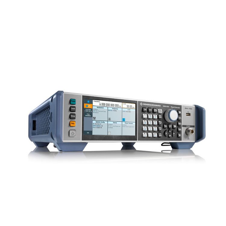 R&S SMB100B 8 kHz to 1 GHz 3 GHz or 6 GHz analog / RF signal generator USB connected power probe Rohde-Schwarz