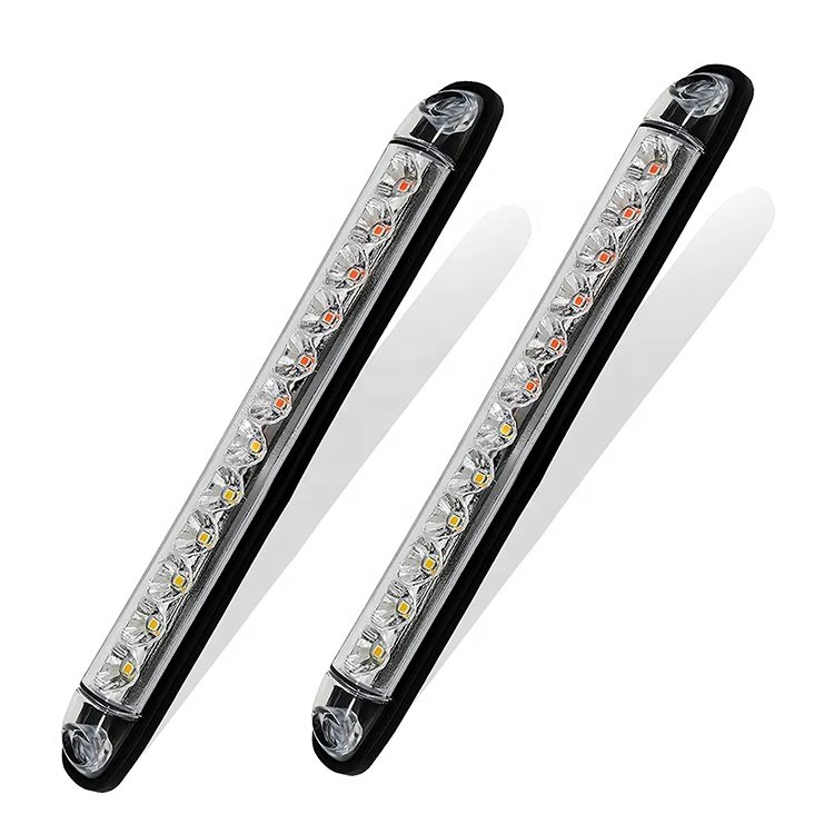 12 LED Rear Lamp Universal indicator light 12V/24V Combination LED tail light FLOWING type