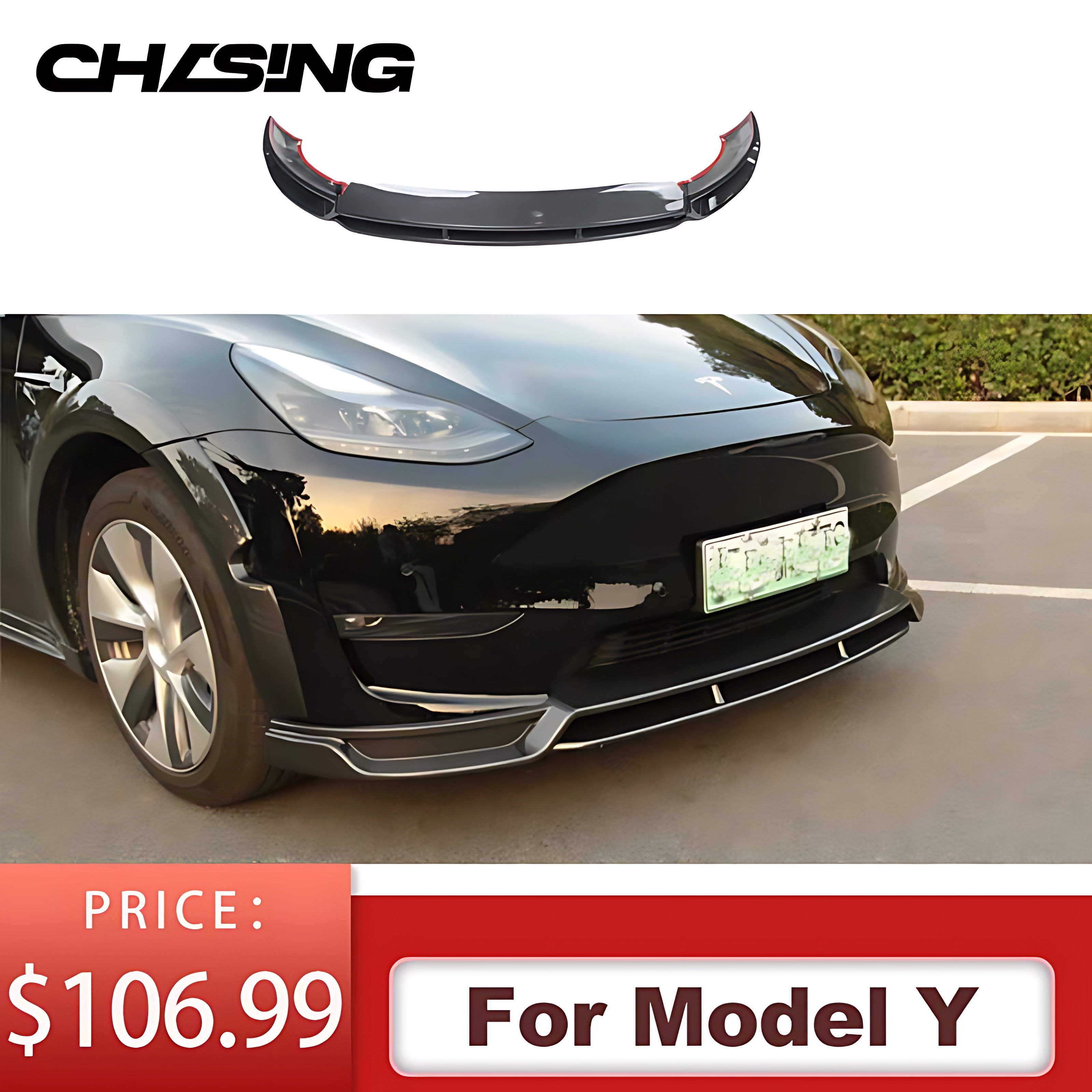 2024 Hot Selling Fender Side Camera Frame Lower Side Beam Rear View Mirror Cover For Tesla Model 3 Y