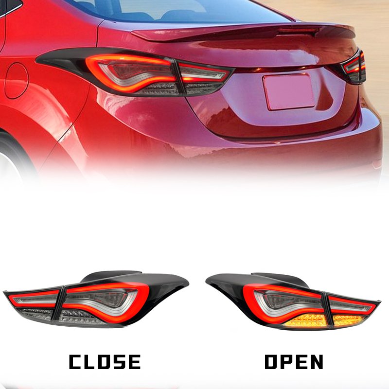 Archaic manufacturer For Elantra 5th generation LED sequential turn signal backlight tail lamp 2011-2016 for Hyundai Elantra