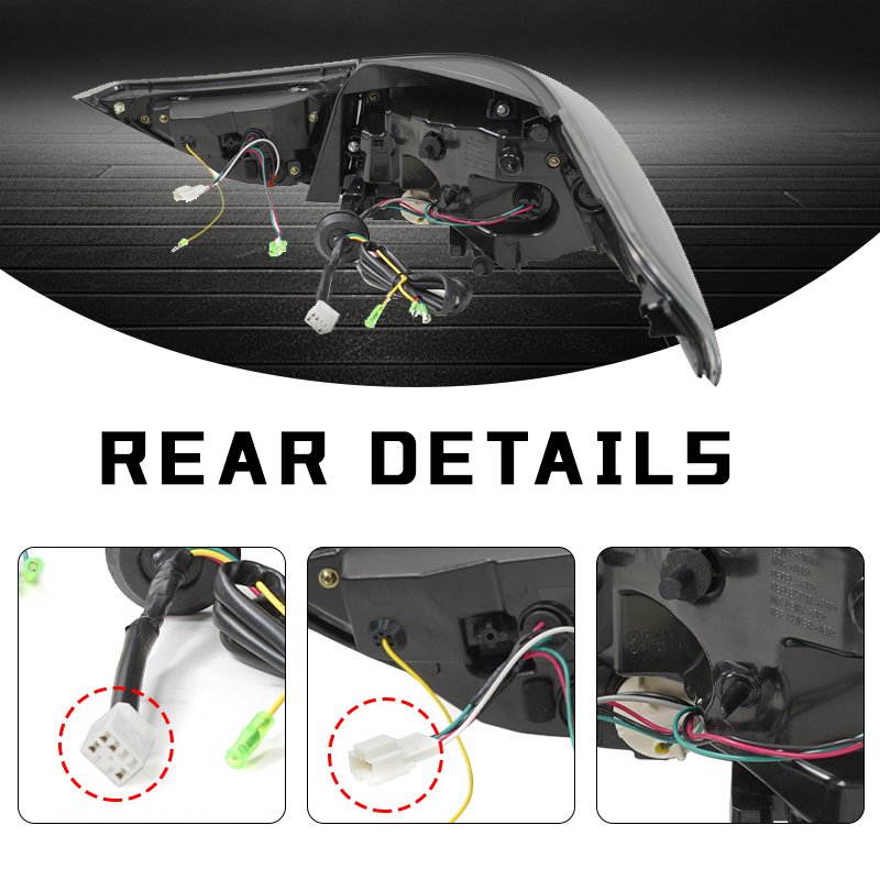 Archaic manufacturer For Elantra 5th generation LED sequential turn signal backlight tail lamp 2011-2016 for Hyundai Elantra