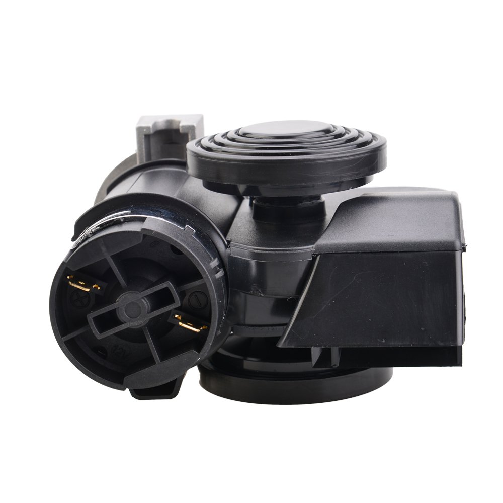 Universal Air Horn 12V Snail Compact Dual Air Horn Sound Signal Car Air Horn For Car Motorcycle Yacht Boat SUV Bike Train