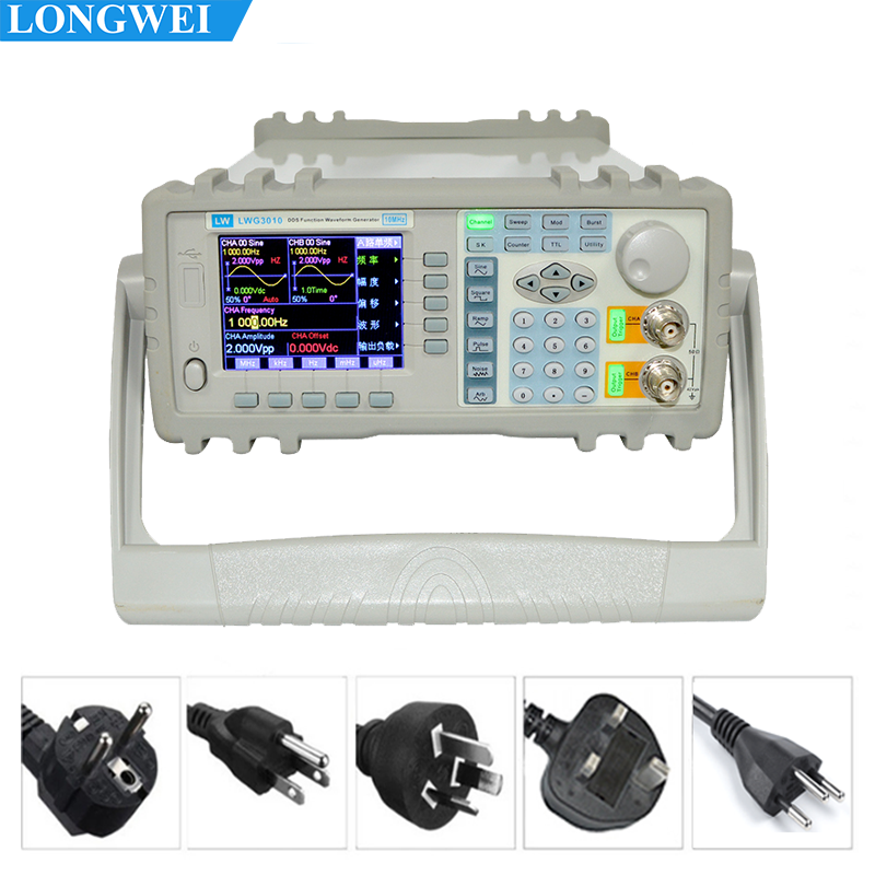 Longwei LWG-3010 DDS Function Signal Generator 10MHz Digital Synthesis Technology High Frequency Electronic Measuring Instrument