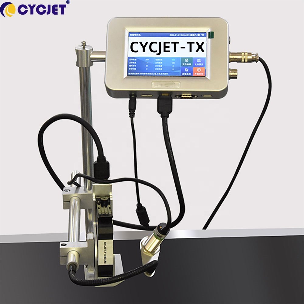 Automatic New Generation Flatbed Jet Printer Of Online Tij 2.5 Ink Jet Printer With Customized Language
