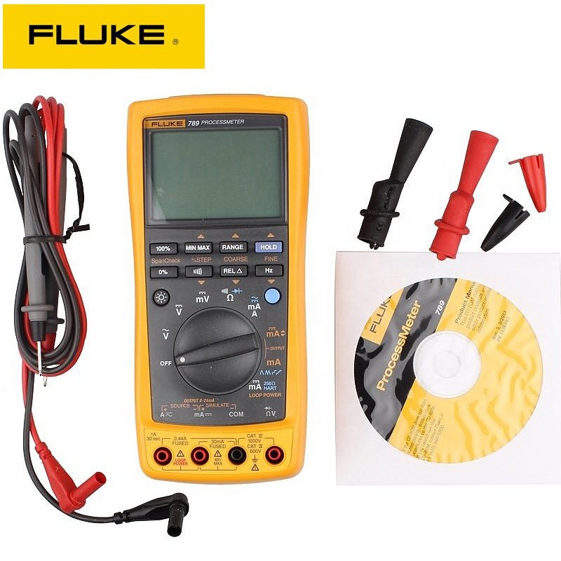 F789 Process Multimeter Milliampere Signal Generator Analog Signal Source Calibrator