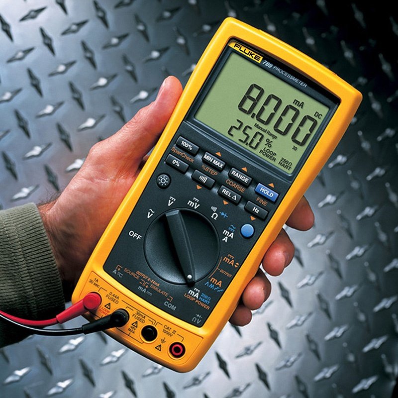 F789 Process Multimeter Milliampere Signal Generator Analog Signal Source Calibrator