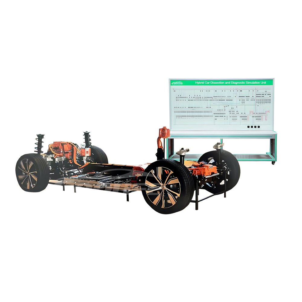 Hybrid Battery Car Functional Teaching Training with EV Training Equipments and Automotive Signal Simulator for Education