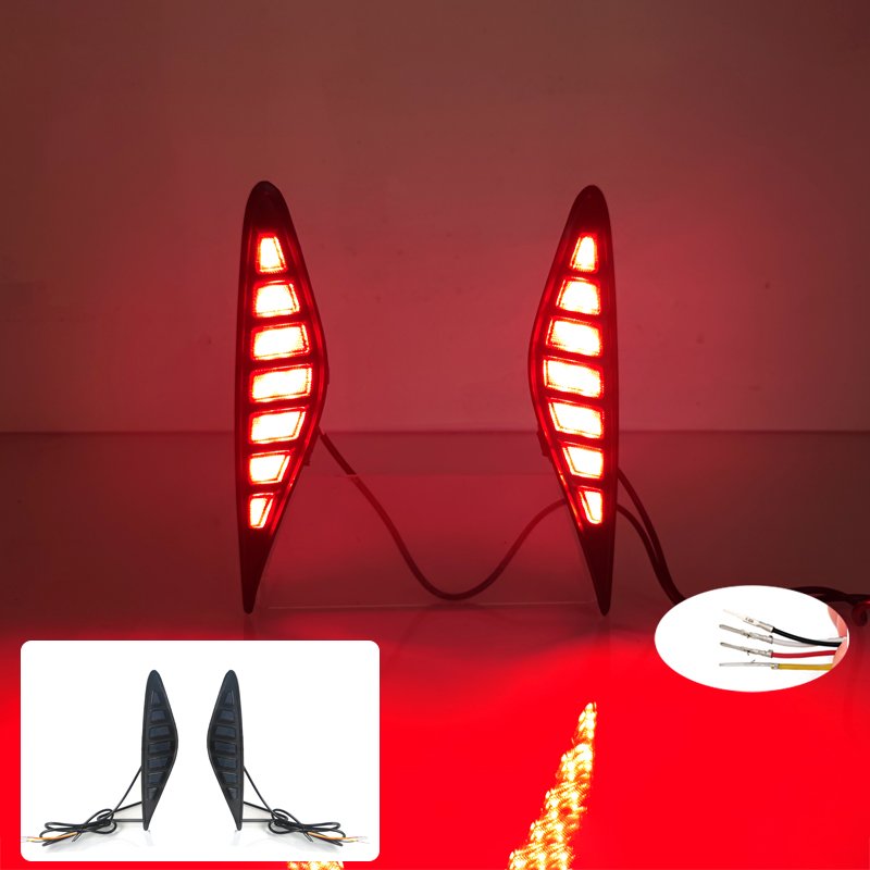 High Quality Rear Bar Light Conversion LED Brake Lights Turn Signal Pilot Lights For BYD Song Plus 2023