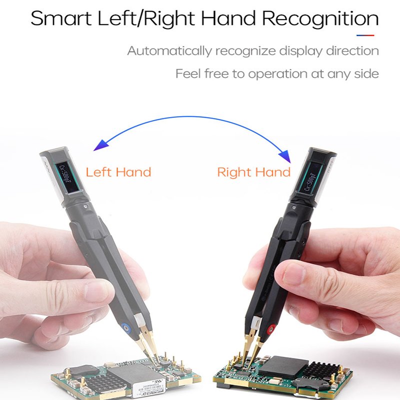 DT71 Mini Digital Tweezers Smart SMD Tester Portable LCR Meter Diode Resistor Capacitor Checker 10khz Signal Generator Auto Scan