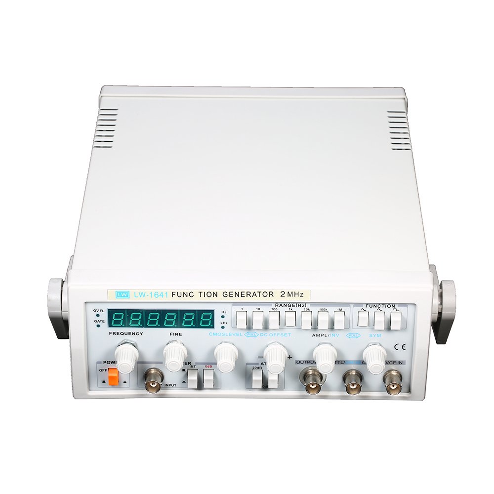 LW-1641 0.1Hz-2MHz Handheld Function Signal Generator Portable Adjustable Signal Generator