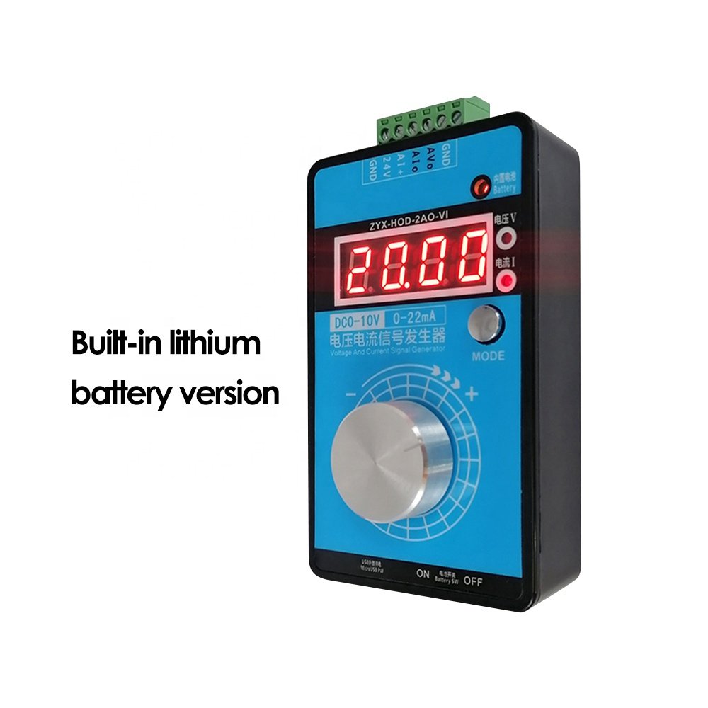 Digital 4-20mA Voltage Signal Generator 0-20mA Current Transmitter Professional Electronic Measuring Instruments 0-10V