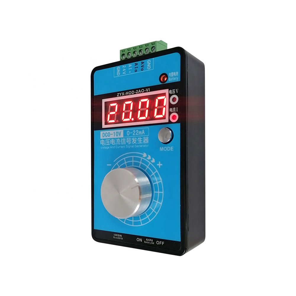 Digital 4-20mA Voltage Signal Generator 0-20mA Current Transmitter Professional Electronic Measuring Instruments 0-10V