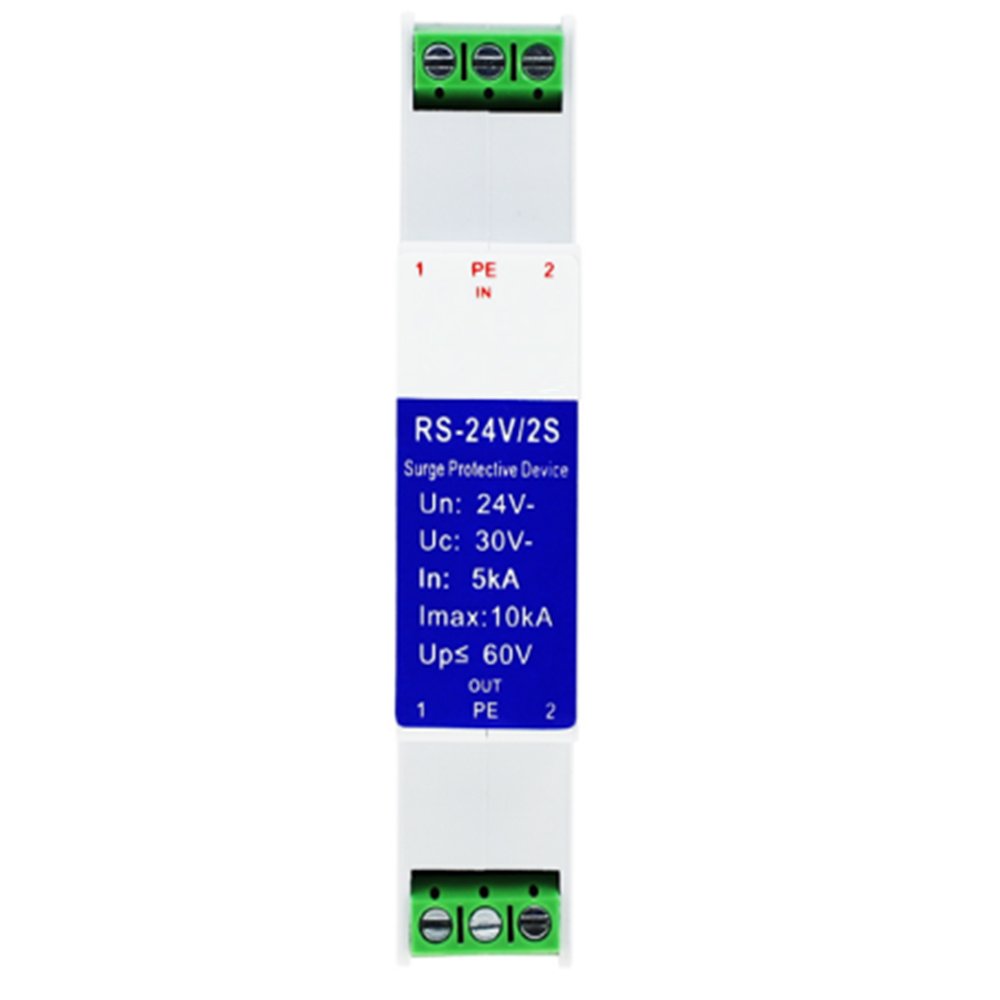 Taidacent Din Rail 5V 12V 24V 4-20Ma RS422 RS485 Surge Protector Signal Surge Arrester Surge Protection Generator