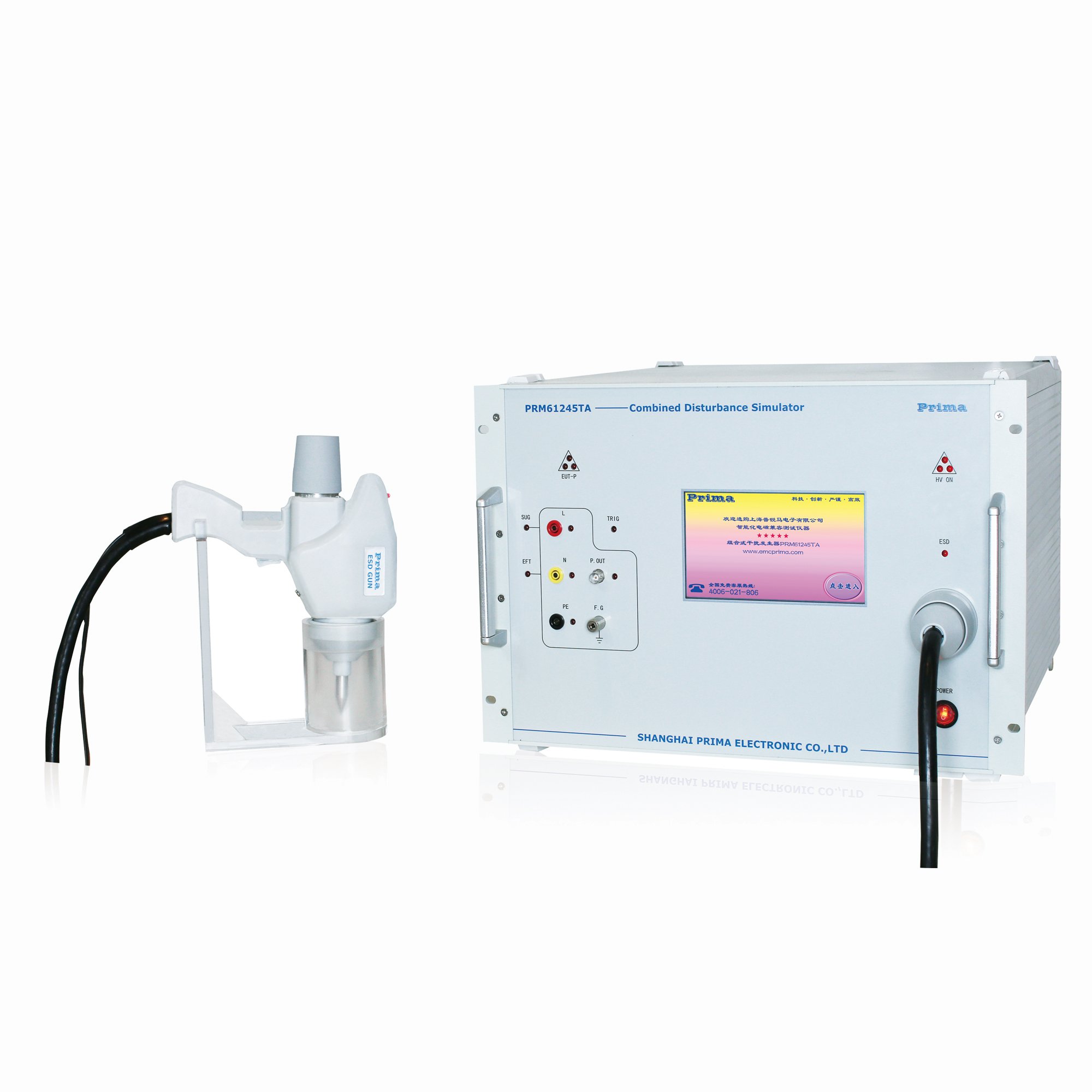 Factory direct IEC61000-4-2, IEC61000-4-4, IEC61000-4-5 Combined emc testing equipment