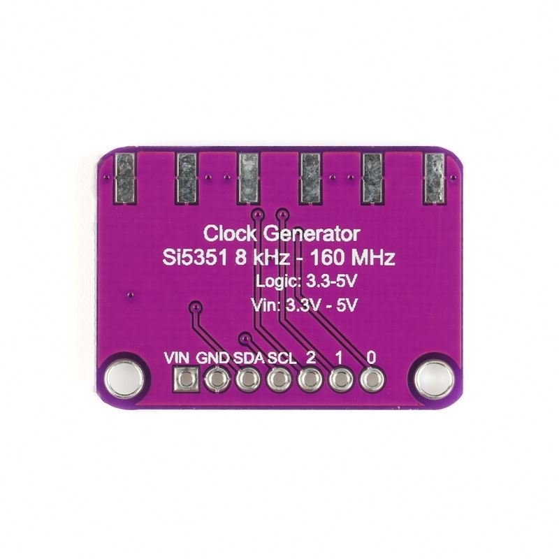 Si5351 Clock Signal Generator Module High Frequency Signal Square Wave Clock Gen Breakout Board 25MHz Crystal Controller Signal