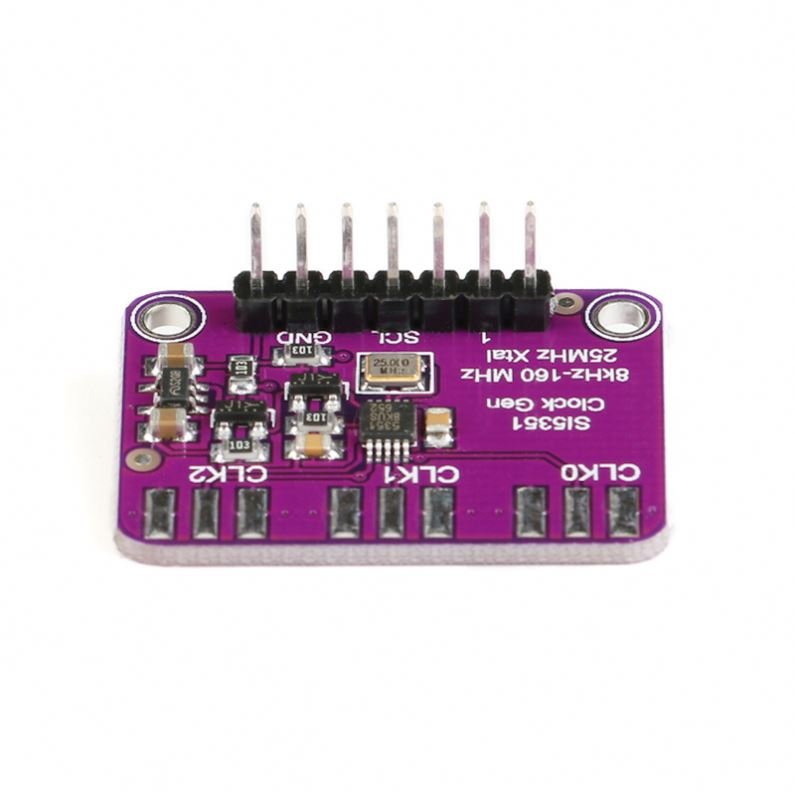 Si5351 Clock Signal Generator Module High Frequency Signal Square Wave Clock Gen Breakout Board 25MHz Crystal Controller Signal