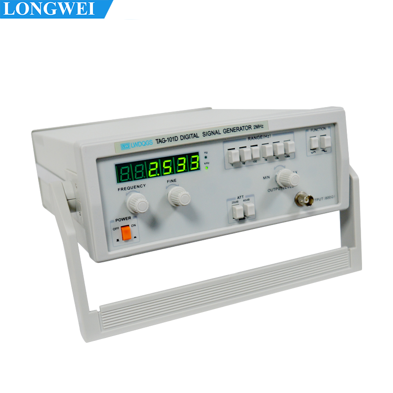 Longwei Factory sales TAG-101D Digital Low frequency Signal generator 2Hz Bench Signal Generator