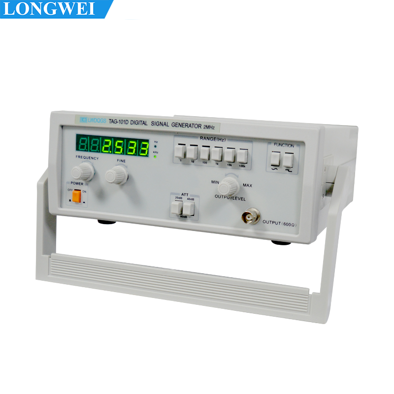 Longwei Factory sales TAG-101D Digital Low frequency Signal generator 2Hz Bench Signal Generator