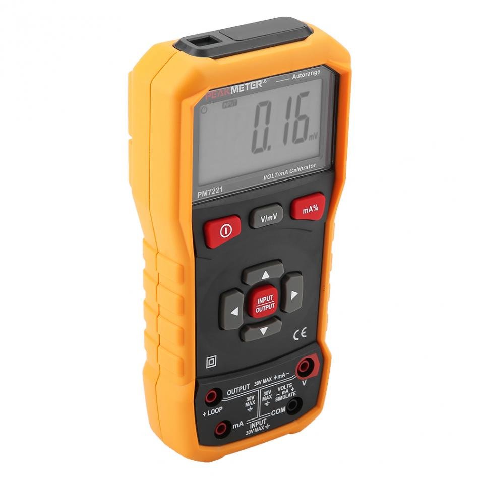 4-20ma 0-10v signal generator 4-20mA Voltage Calibrator MS7221
