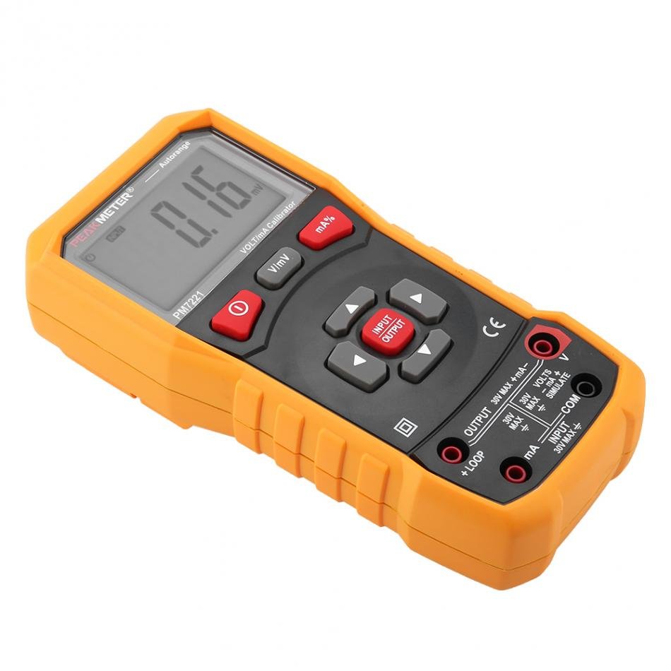 4-20ma 0-10v signal generator 4-20mA Voltage Calibrator MS7221