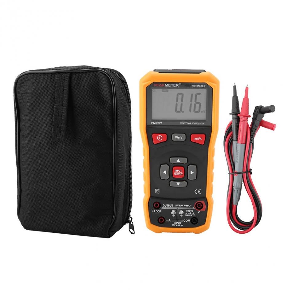 4-20ma 0-10v signal generator 4-20mA Voltage Calibrator MS7221