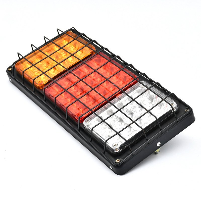 Automotive Accessories Additional Lighting 24vled Safety Driving Signal Warning Light Yellow And Red White Truck Tail Lights