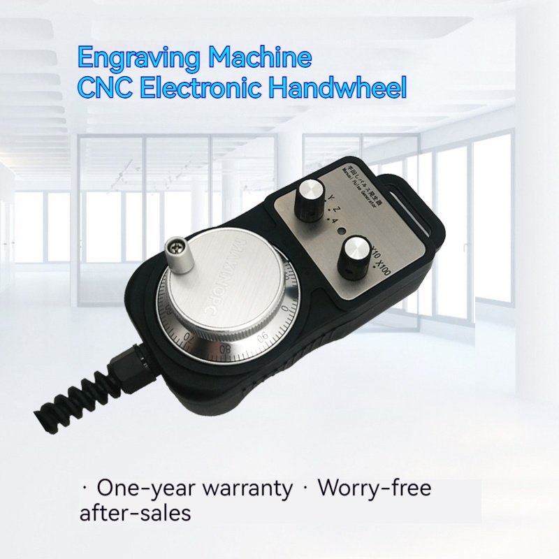 Makinopc Electronic Handwheel Manual 4 Axis MPG Pulse Generator CNC Encoder for FANUC Mitsubishi Siemens Higerman Fagor Systems