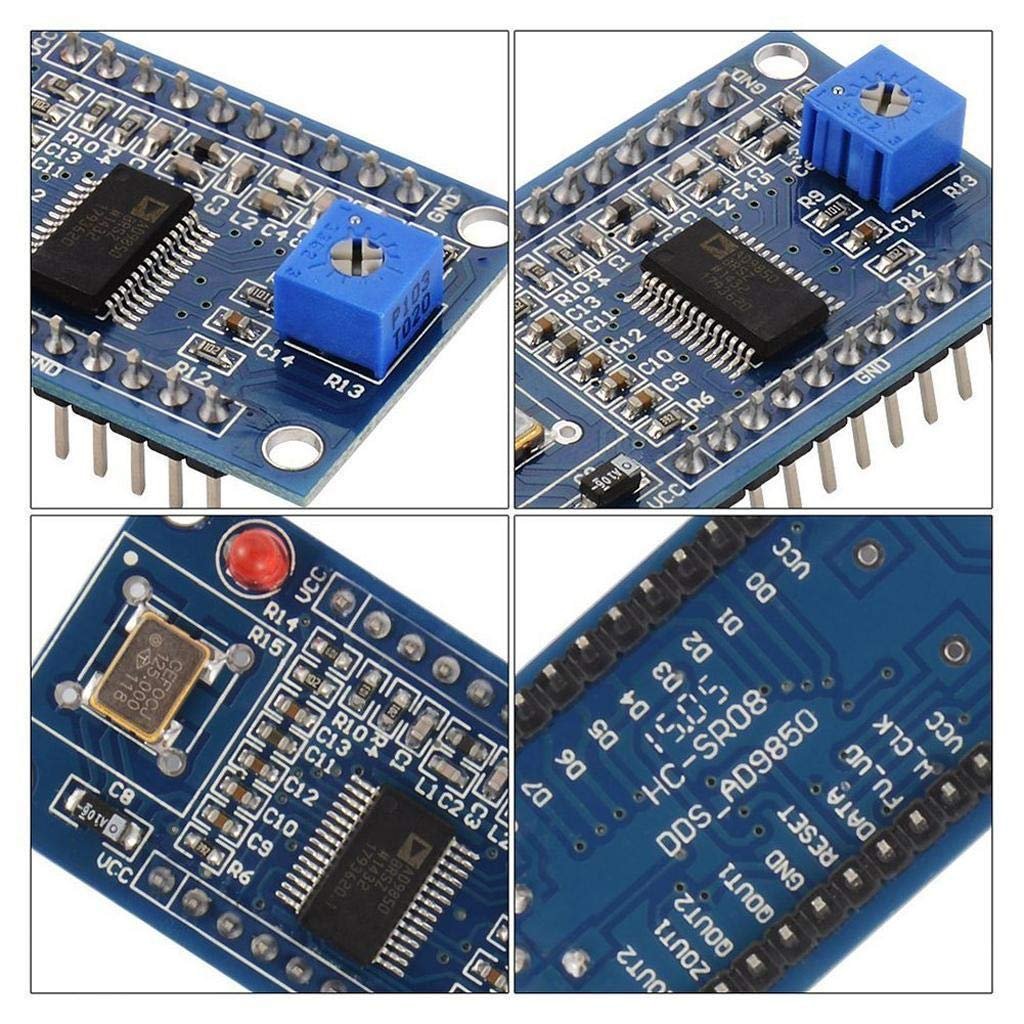 Aismartlink DDS AD9850 Signal Generator Module 0-40MHz Sine Wave and 2 Square Wave Output IC Test Equipment