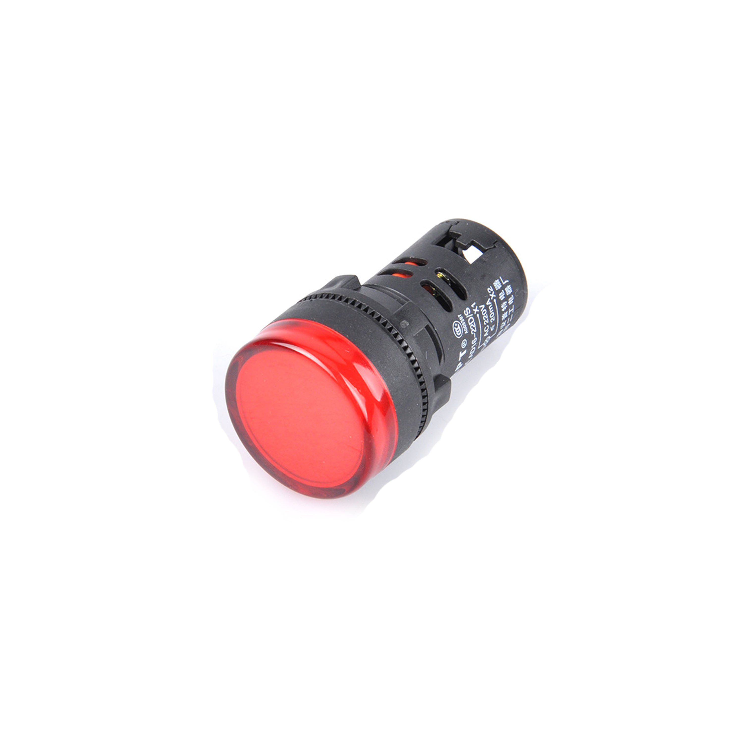 Generator red yellow green signal light AC AC 220V power distribution box switch indicator ND16-22DS/4