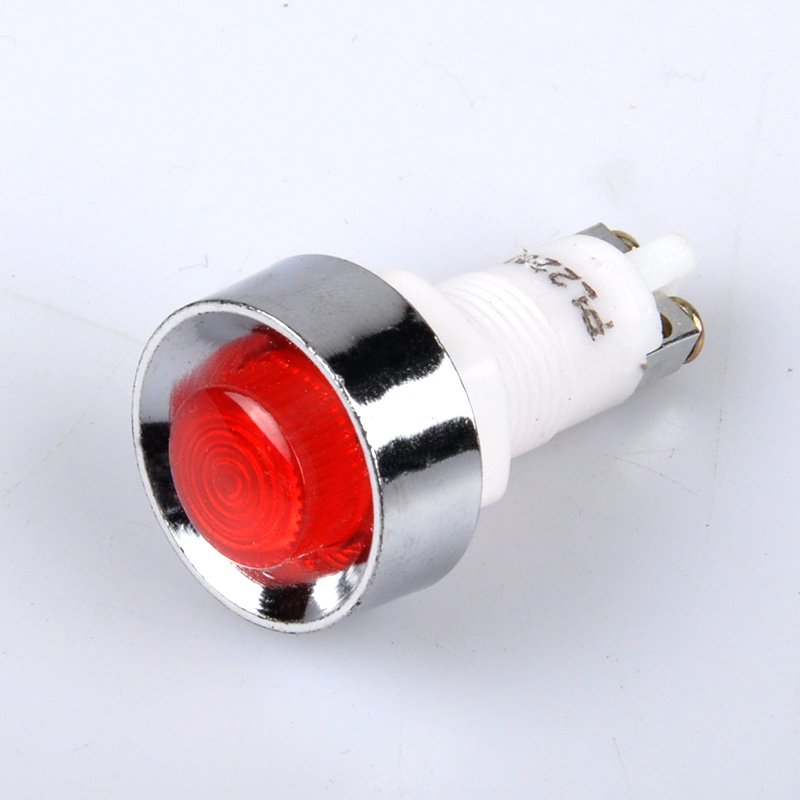 Generator red yellow green signal light AC AC 220V power distribution box switch indicator ND16-22DS/4