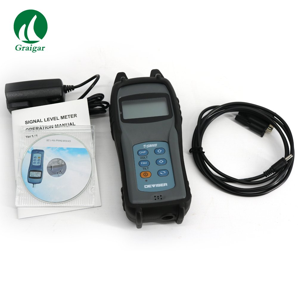 Original Deviser DS2003 Handheld Signal Level Meter Frequency Range (46 MHz ~ 1 GHz)