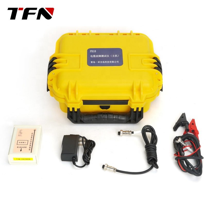 TFN FB18 Underground Cable Identifier Fault Detector Underground Metal Wire Locator TDR High Voltage Cable Fault Tester System