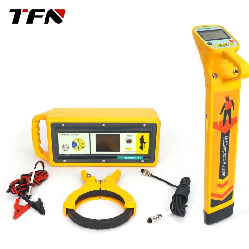 TFN FB18 Underground Cable Identifier Fault Detector Underground Metal Wire Locator TDR High Voltage Cable Fault Tester System