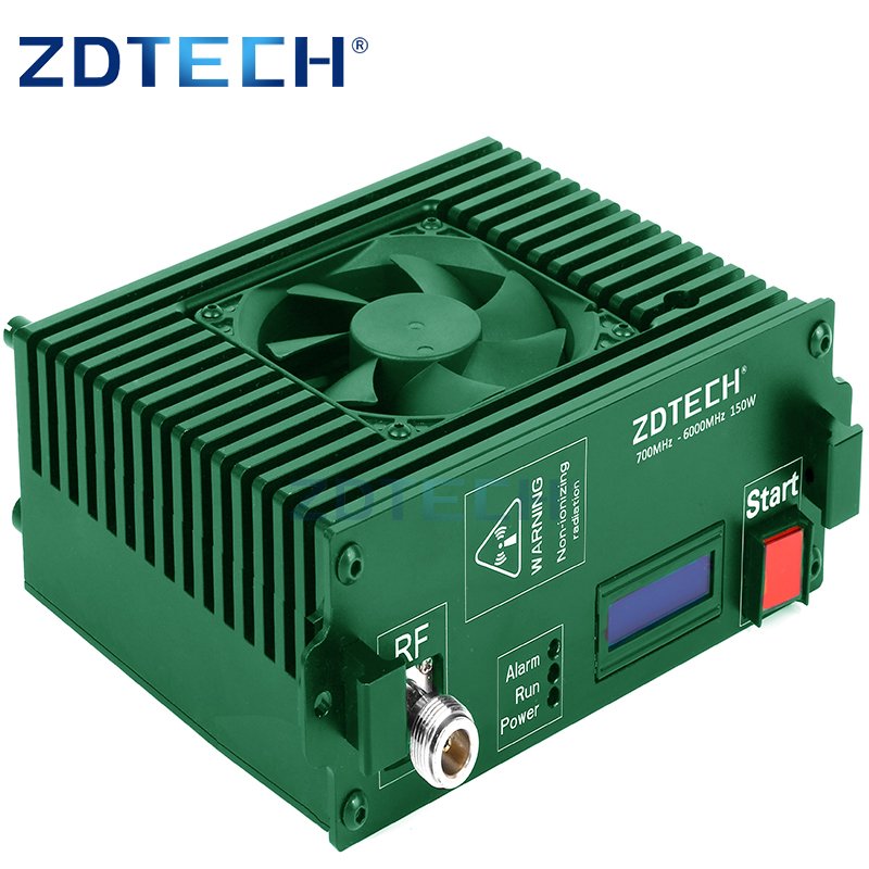 Ultra Wideband 700-6000MHz 150W DDS Signal Generator Power Amplifier Module with Cooling Fan and Heat Sink RF Module